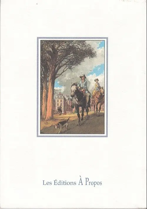 Verso de l'album À Propos Tome 15 L'Épervier