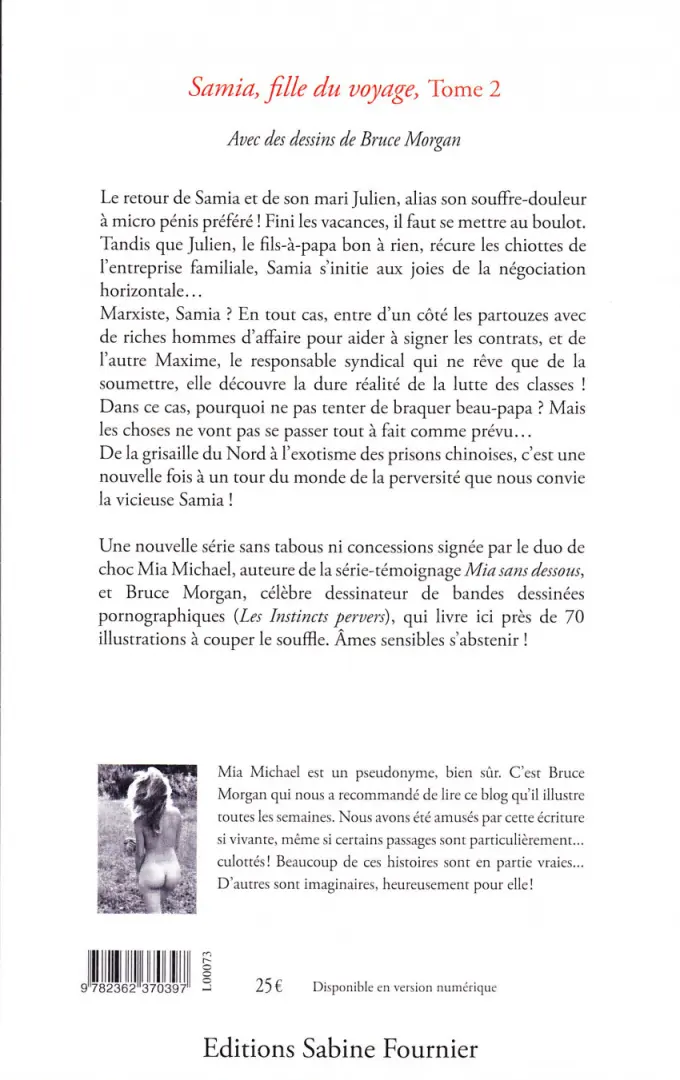 Verso de l'album Samia, fille du voyage Tome 2
