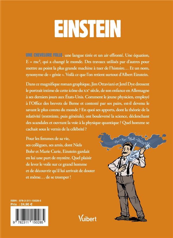Verso de l'album Einstein