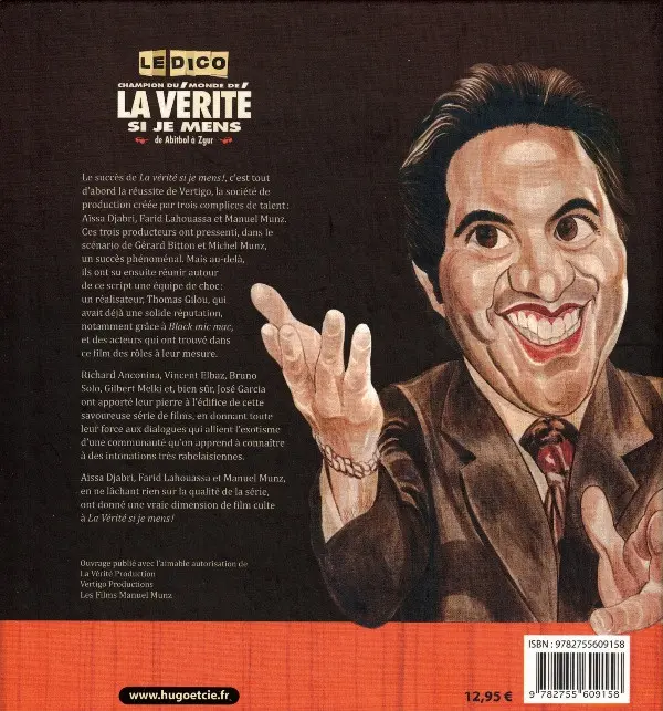 Verso de l'album Le Dico Champion du Monde de La vérité si je mens De Abitbol à Zgur
