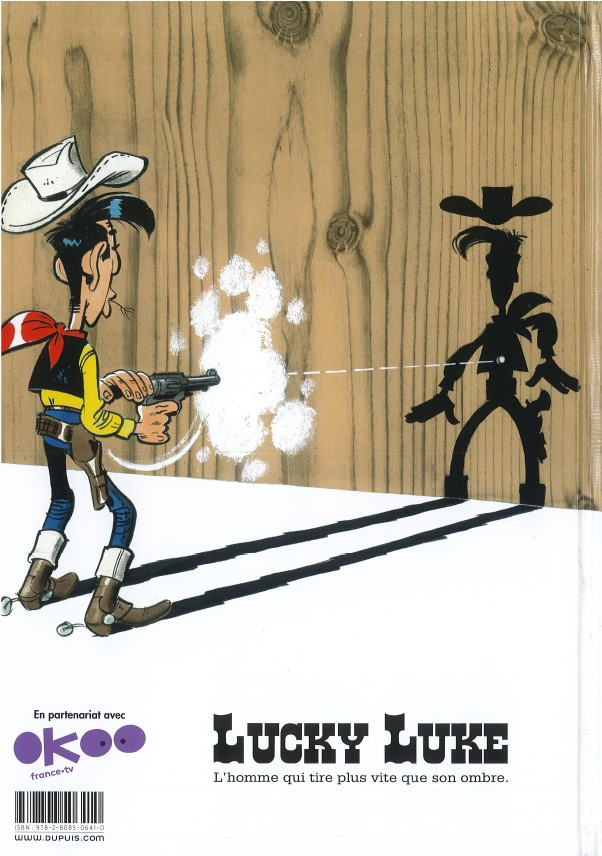 Verso de l'album Lucky Luke Tome 12 Les Cousins Dalton