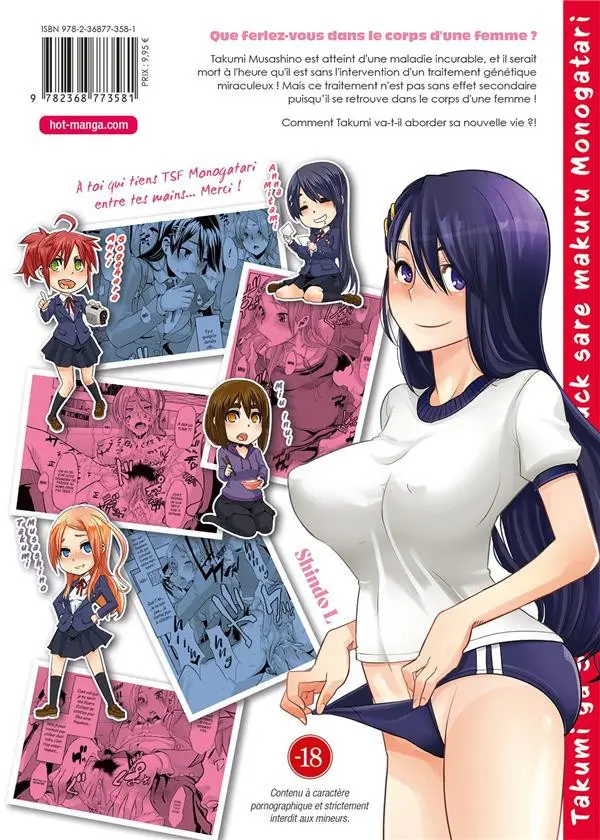 Verso de l'album TSF Monogatari