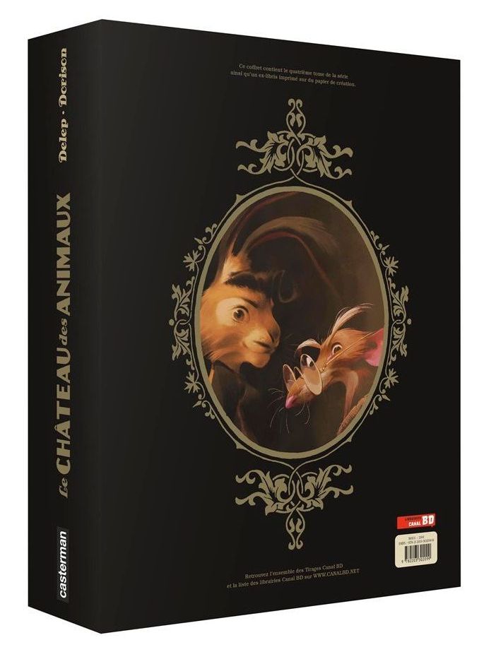Verso de l'album Le Château des animaux Tome 4 Le sang du roi