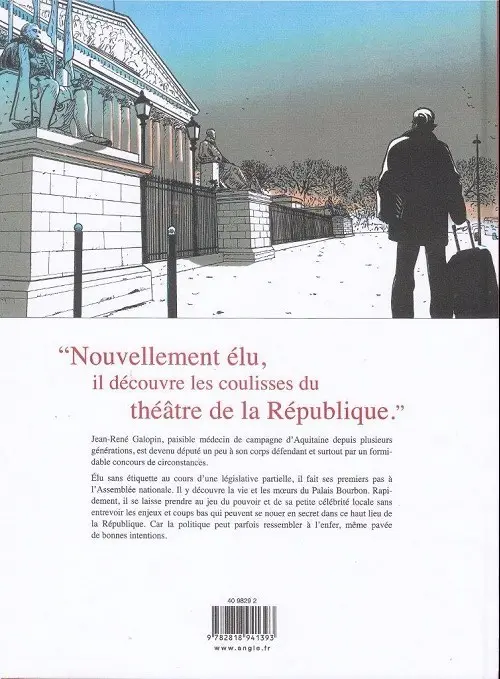Verso de l'album Le Député La noble assemblée