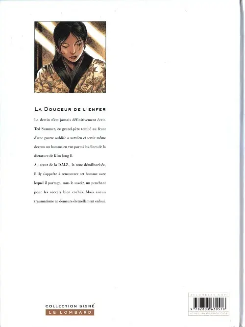 Verso de l'album La Douceur de l'enfer Tome 2