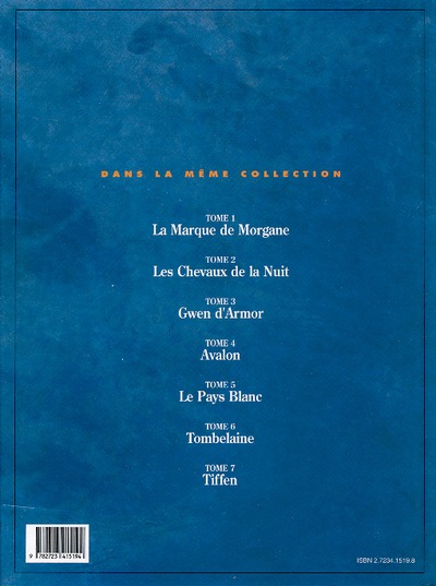 Verso de l'album Les Écluses du ciel Tome 7 Tiffen