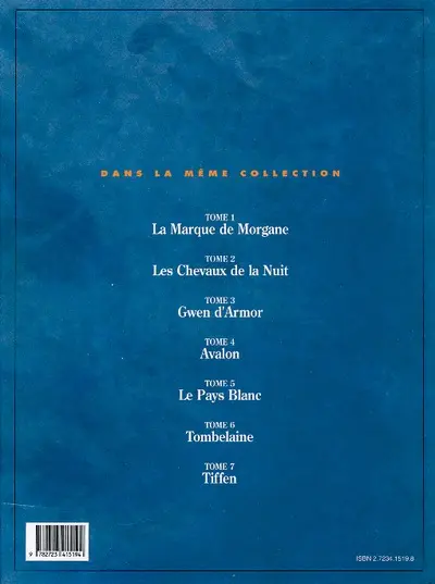 Verso de l'album Les Écluses du ciel Tome 7 Tiffen