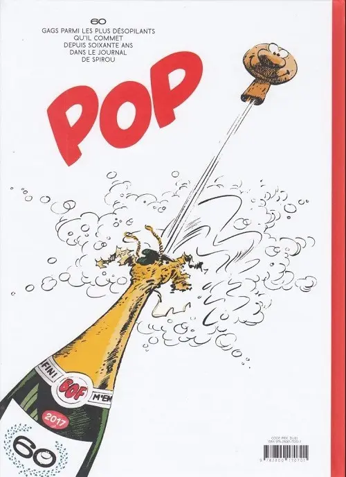 Verso de l'album Gaston Hors-série Tome 6 L'anniv' de Lagaffe