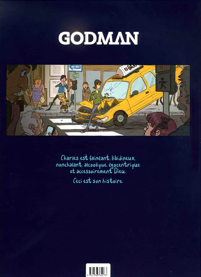 Verso de l'album Godman Tome 1 Au nom de Moi