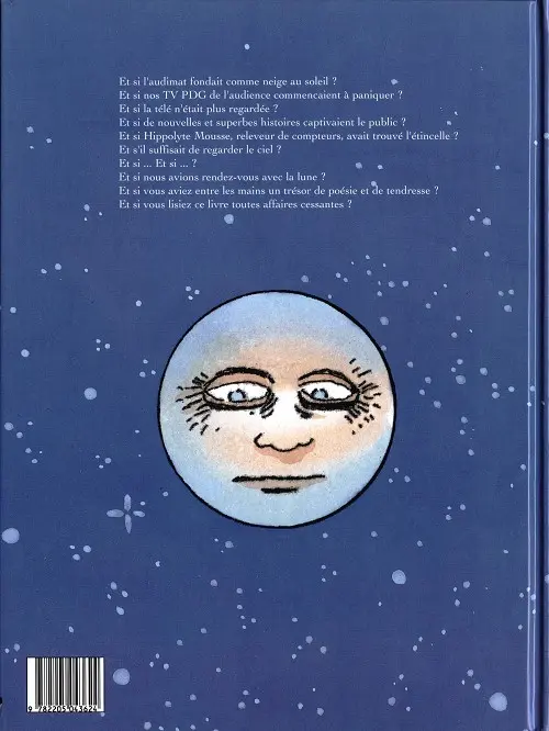 Verso de l'album L'Histoire du conteur électrique