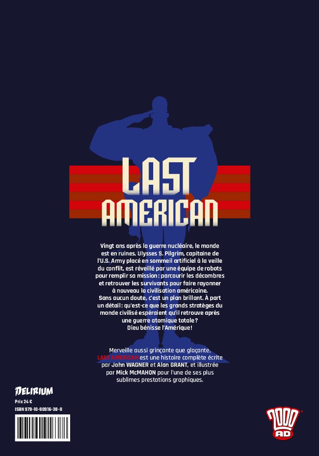 Verso de l'album The Last American