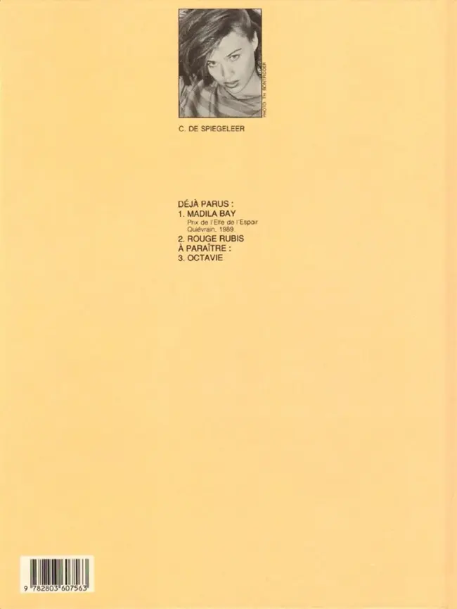 Verso de l'album Madila Tome 2 Rouge rubis