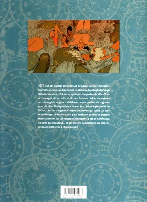 Verso de l'album Mahârâja