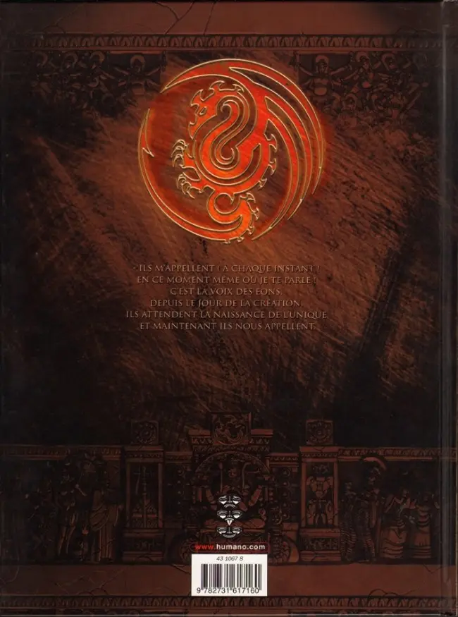 Verso de l'album Morgana Tome 4 La voix des Eons