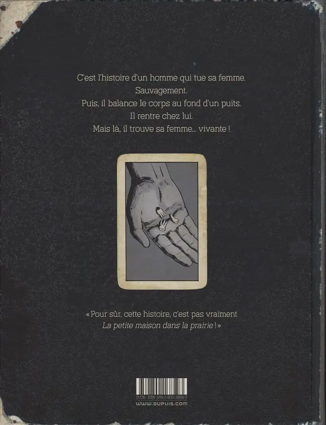 Verso de l'album La Petite souriante