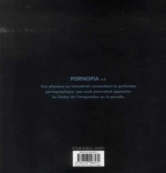 Verso de l'album Pornopia