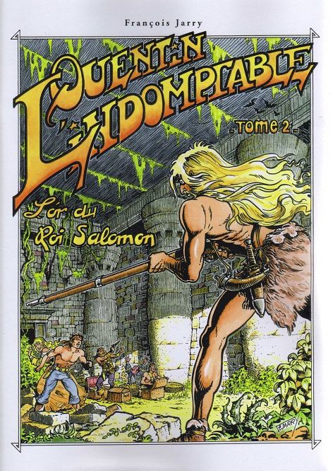 Couverture de l'album Quentin l'indomptable Tome 2 L'or du roi salomon