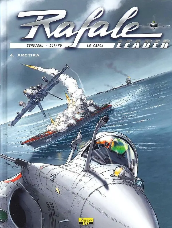 Couverture de l'album Rafale leader Tome 4 Arctika