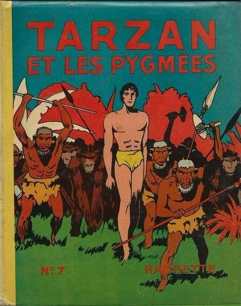 Couverture de l'album Tarzan N° 7 Tarzan et les Pygmées