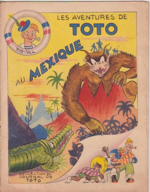 Couverture de l'album Les aventures de Toto Toto au Mexique