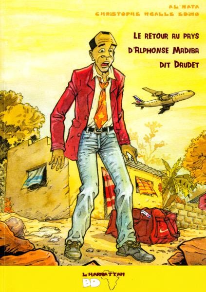 Couverture de l'album Les Tribulations d'Alphonse Madiba dit Daudet Tome 1 Le Retour au pays d'Alphonse Madiba dit Daudet