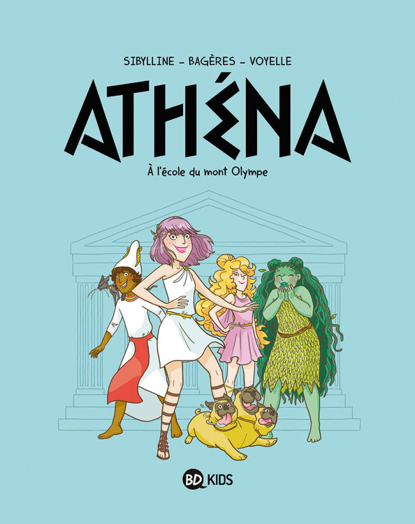 Couverture de l'album Athéna 1 À l'école du mont Olympe