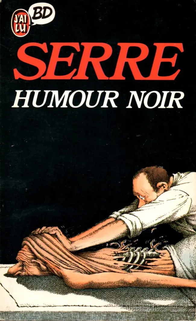 Couverture de l'album Humour noir et hommes en blanc Humour noir