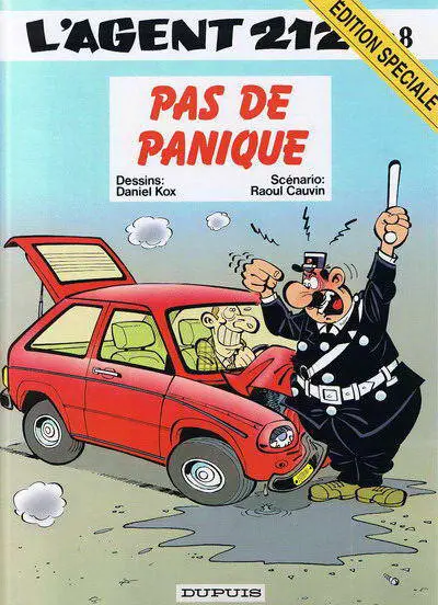 Couverture de l'album L'Agent 212 Tome 8 Pas de panique