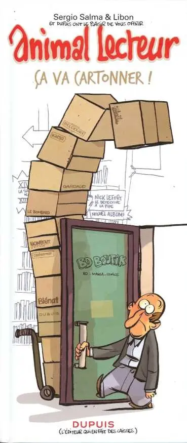 Couverture de l'album Animal lecteur Tome 1 Ça va cartonner !
