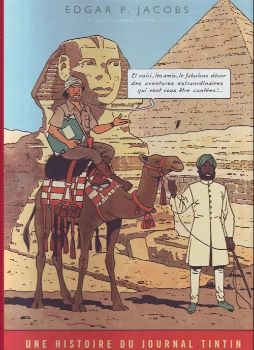 Couverture de l'album Blake et Mortimer Tome 4 Le Mystère de la Grande Pyramide - Tome 1