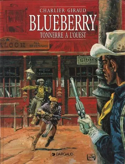 Couverture de l'album Blueberry Tome 2 Tonnerre à l'ouest