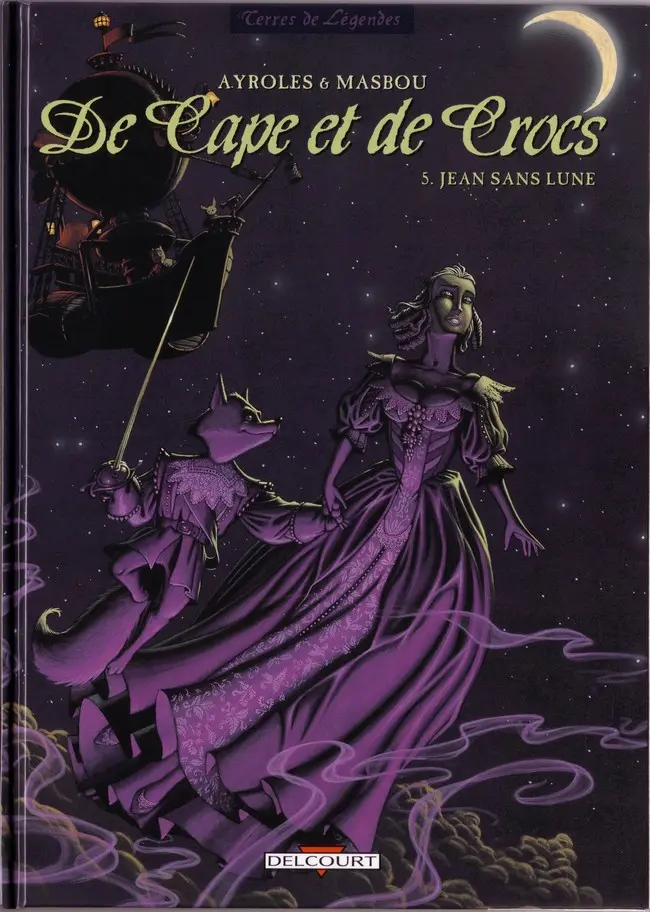 Couverture de l'album De Cape et de Crocs Tome 5 Jean Sans Lune