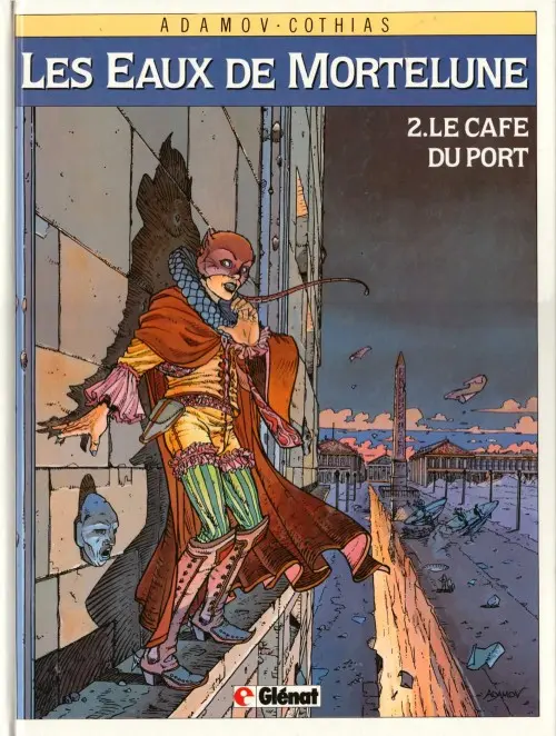 Couverture de l'album Les eaux de Mortelune Tome 2 Le café du port