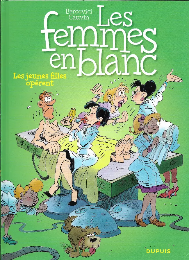 Couverture de l'album Les Femmes en Blanc Tome 4 Les jeunes filles opèrent