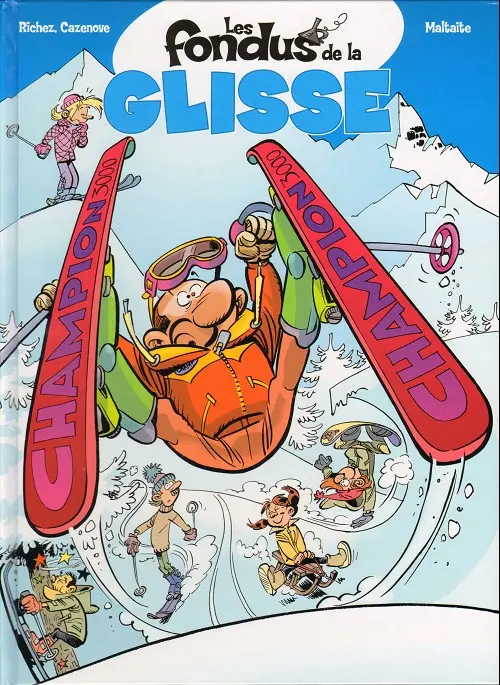 Couverture de l'album Les Fondus Tome 7 Les fondus de la glisse