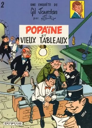 Couverture de l'album Gil Jourdan Tome 2 Popaïne et vieux tableaux