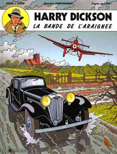 Couverture de l'album Harry Dickson Tome 1 La bande de l'araignée