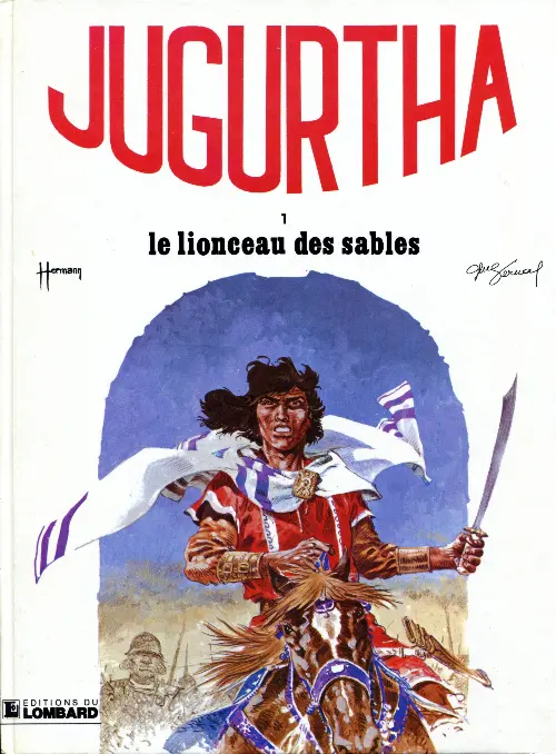 Couverture de l'album Jugurtha Tome 1 Le lionceau des sables