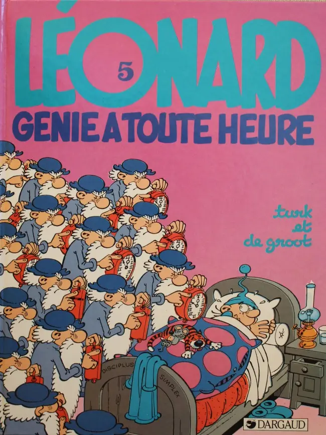 Couverture de l'album Léonard Tome 5 Génie à toute heure