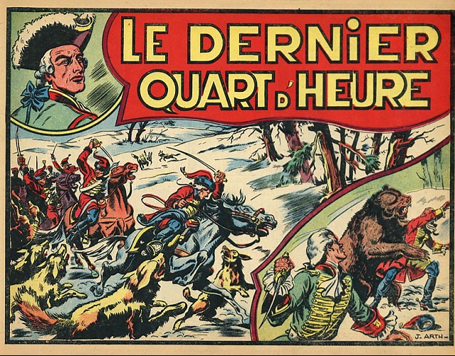 Couverture de l'album Les Aventures héroïques Le Dernier Quart d'Heure