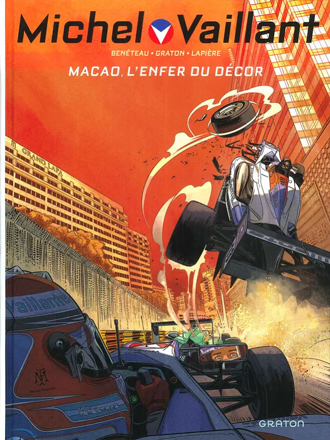 Couverture de l'album Michel Vaillant Tome 7 Macao, l'enfer du décor