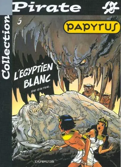 Couverture de l'album Papyrus Tome 5 L'égyptien blanc