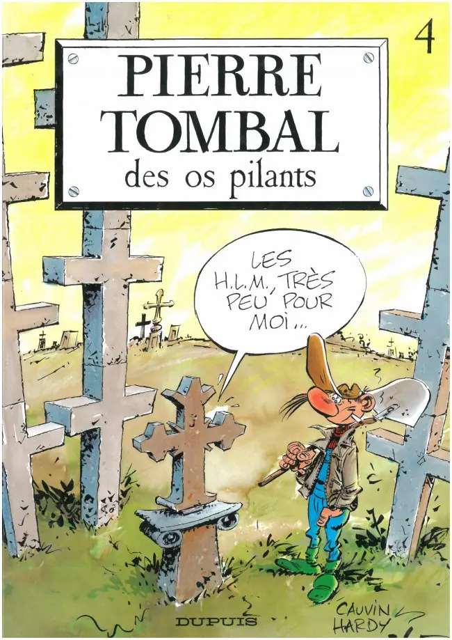 Couverture de l'album Pierre Tombal Tome 4 Des os pilants
