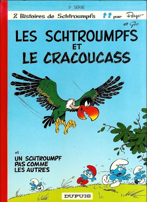 Couverture de l'album Les Schtroumpfs Tome 5 Les Schtroumpfs et le Cracoucass