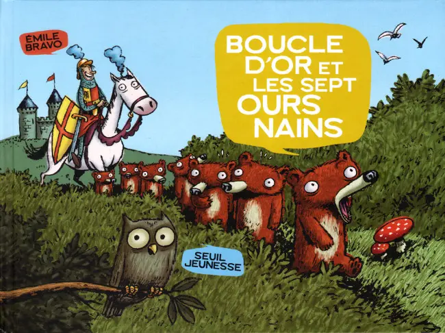 Couverture de l'album Les sept ours nains Tome 1 Boucle d'Or et les sept ours nains