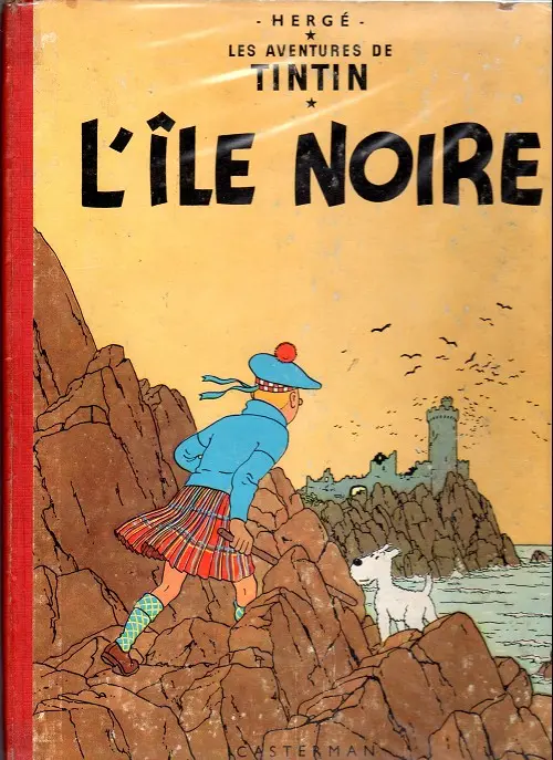 Couverture de l'album Tintin Tome 7 L'île noire