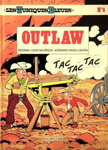 Couverture de l'album Les Tuniques Bleues Tome 4 Outlaw