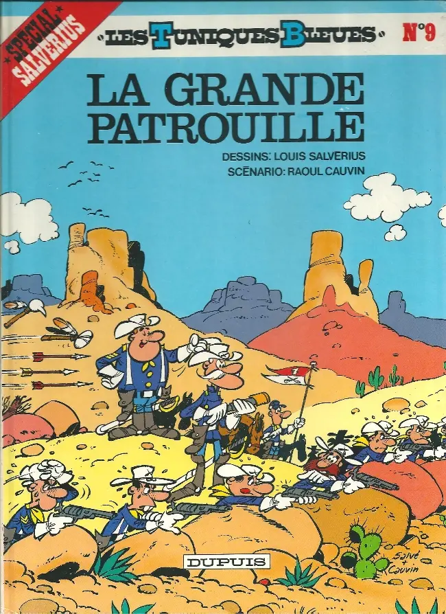 Couverture de l'album Les Tuniques Bleues Tome 9 La grande patrouille