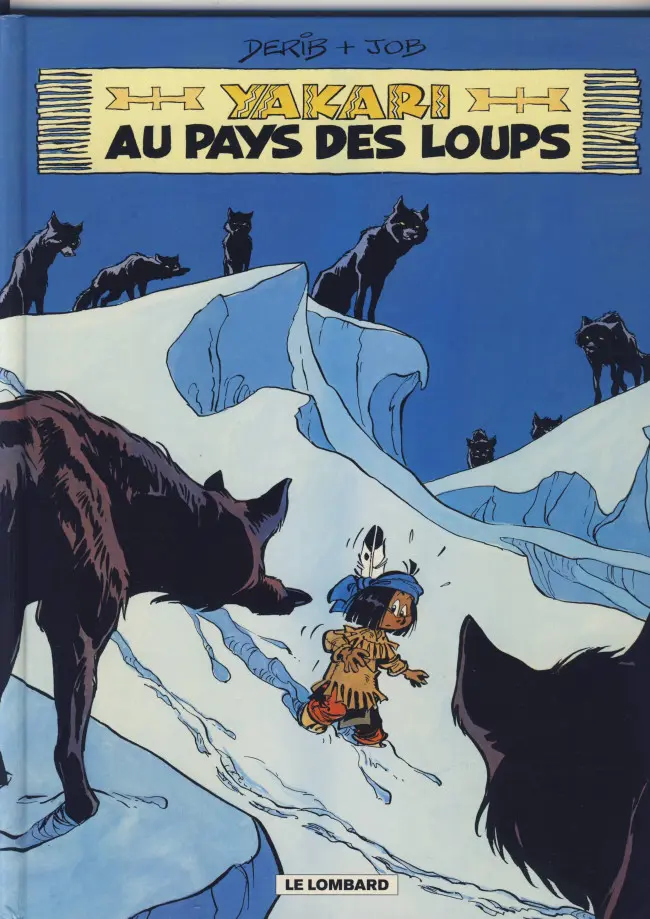 Couverture de l'album Yakari Tome 8 Au pays des loups