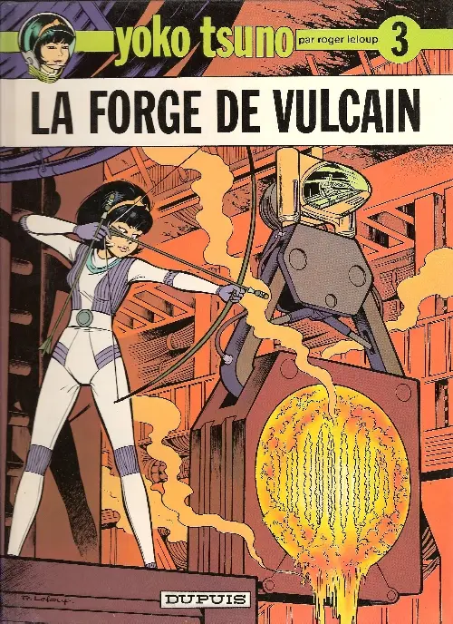 Couverture de l'album Yoko Tsuno Tome 3 La forge de Vulcain